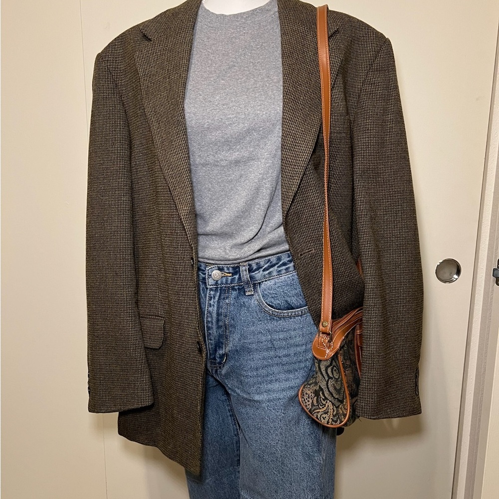Eddie Bauer wool blazer